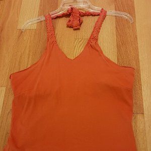 Harley-Davidson Women's Orange Halter Top Size Medium - Frazier's HD, Buford, GA